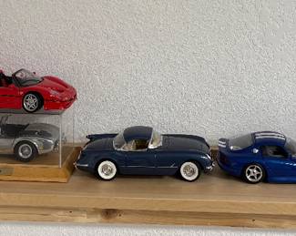 1962 Shelby AC/Cobra EXOTO ; ERTL, Racing Chanpions, MIRA, Corvette 