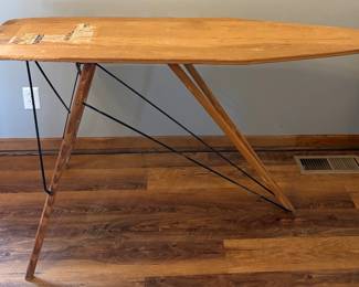 Antique Wood Ironing Board 