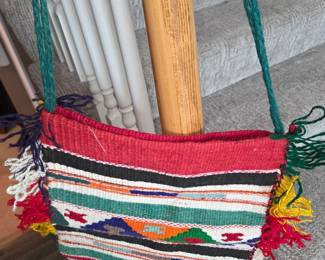 Hand woven bag 