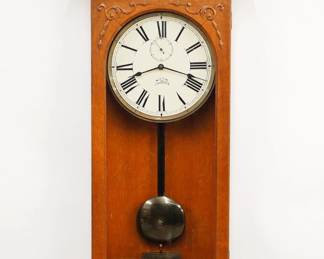 N. Y. Standard Watch Co. Electric Wall Clock