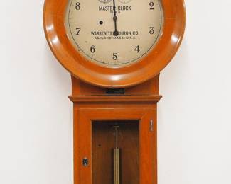 Warren Telechron Type B Master Wall Clock