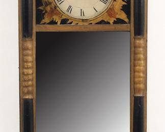 Abiel Chandler New Hampshire Mirror Clock