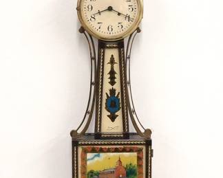 Waltham mini banjo clock