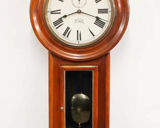 N. Y. Standard Watch Co. Electric Wall Clock