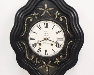 French Oeil-de-Boeuf Bakery Clock