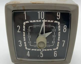 Vintage WindUp Dark Room Timer  Gray Case with Black Dial 