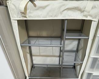 Portable Collapsible Storage Cabinet   