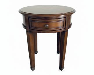 Ashley Furniture Glen Eagle Round End Table with Drawer