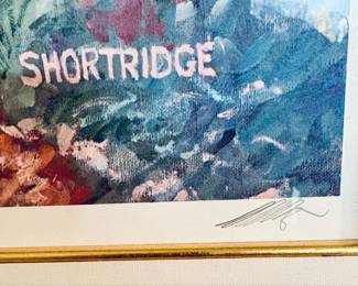 Stephen Shortridge Signed Limited Edition Lithograph 'Garden Retreat'