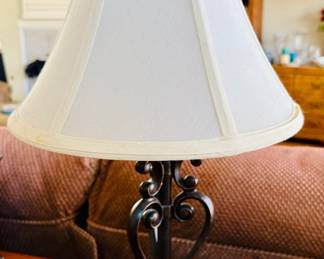 Iron Table Lamp.