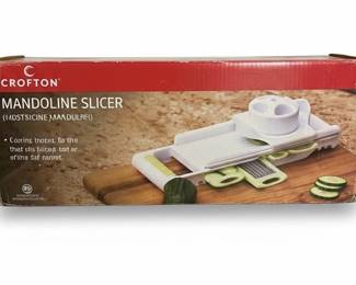 Crofton Mandoline Slicer with 5 Interchangeable Blades