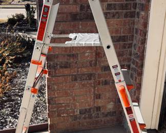 Heavy Duty "Little Giant" Folding Ladder.