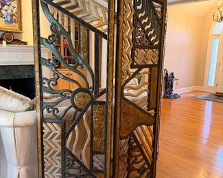 French mid century room divider