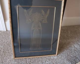 Vintage Brass Rubbing