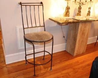  Charleston Forge Iron Bar Stools