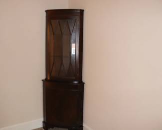Corner Curio Cabinet