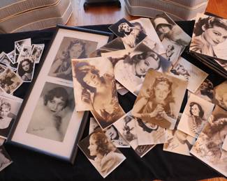 Tons of OLD HOLLYWOOD Autographs and Letter  Movie Star Signatures