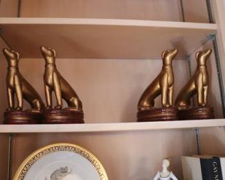 Raymond Waites Ceramic Greyhound Whippet Dog