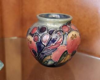 Moorcroft Pottery Vintage  Flower Vase