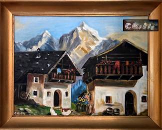 Christiane Belle's Alps Painting