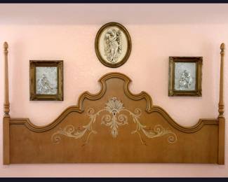 Vintage Queen Headboard