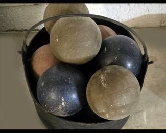 Vintage Bocce Balls