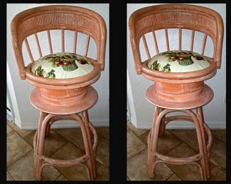 Pair of Quirky Cool Vintage Barstools