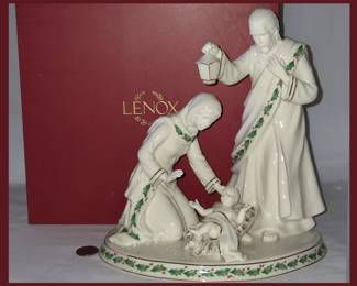 Lenox Holiday Holy Family in Box
