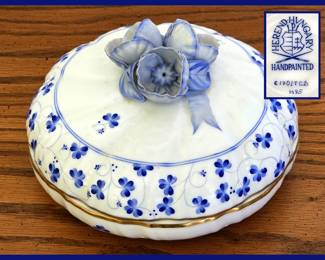 Beautiful Herend Lidded Box