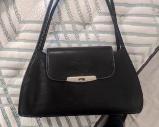 Prada over the shoulder purse