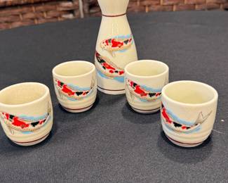 Japanese sake set