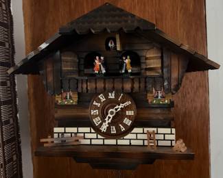 Vintage Swiss Cuckoo Clock