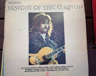 Eric Clapton Vinyl Record Album