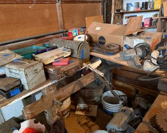 Tools, Nails, Screws, wood working tools