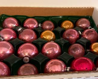 Vintage Christmas Ornaments 