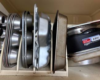 Pots, Pans Kitchen ware