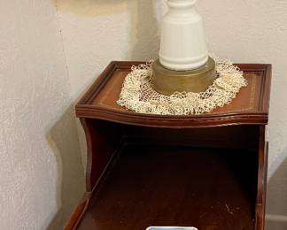 MCM End Tables, Lamps