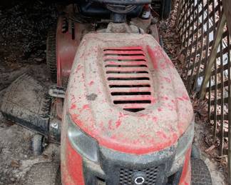 Riding lawnmower that will need some work