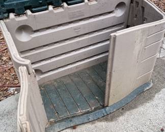 composite outdoor storage box