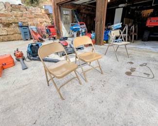 Folding chairs