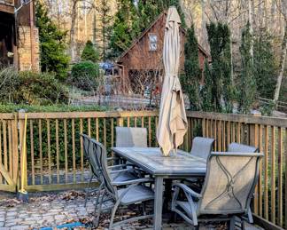 Outdoor Patio Dining Set - Table and 6 chairs