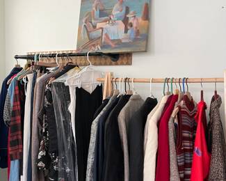 original painting, new & vintage clothing