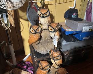 Vintage OWL lamps