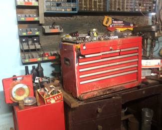 Rolling tool box and misc tools