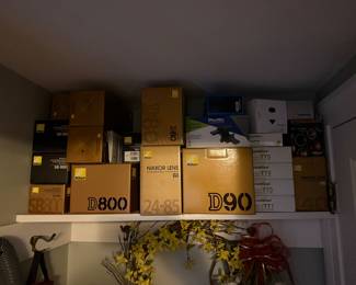 More camera equipment...