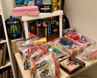 Collectible to current toys and games