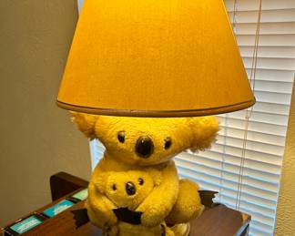 Adorable koala lamp