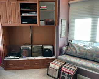 Large Collection of Vinyl Records