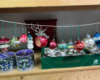 Vintage Shiny Brite Ornaments