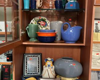 Fiesta, Haeger, and Shawnee plus more pottery